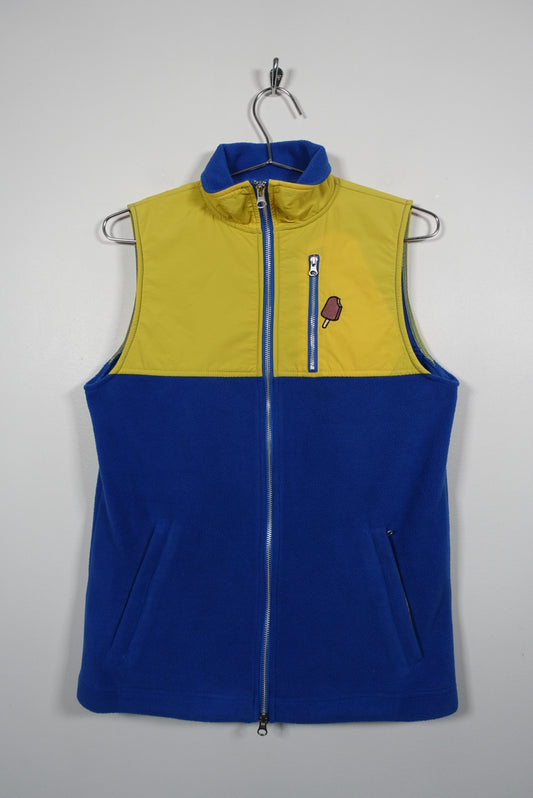 Vintage Icecream Fleece Zip Vest