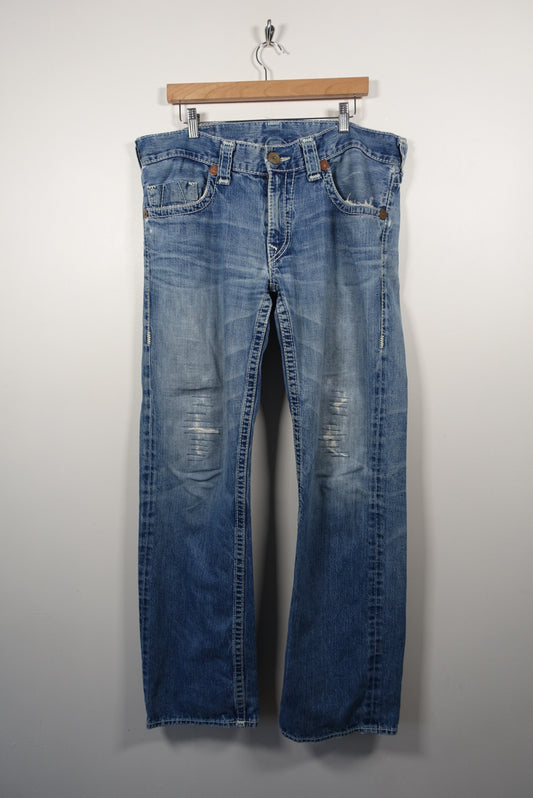 Vintage True Religion Relaxed Straight Jeans