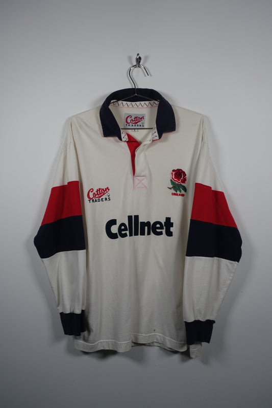 Vintage 1996 England Long Sleeve Rugby Union Shirt