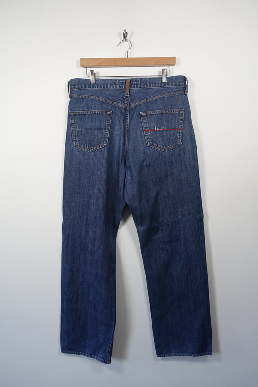 Vintage FCUK Embroidered Baggy Jeans