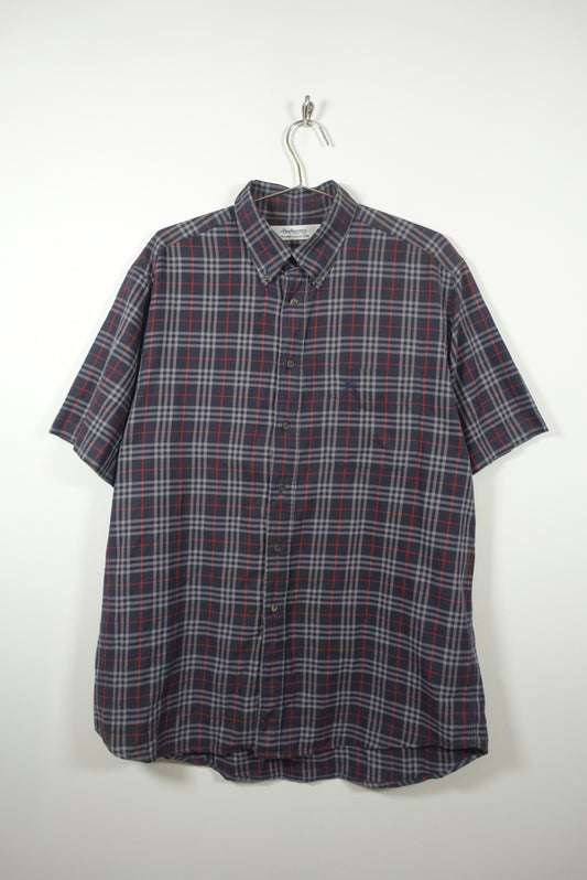 Vintage Burberry Nova Check Short Sleeve Shirt