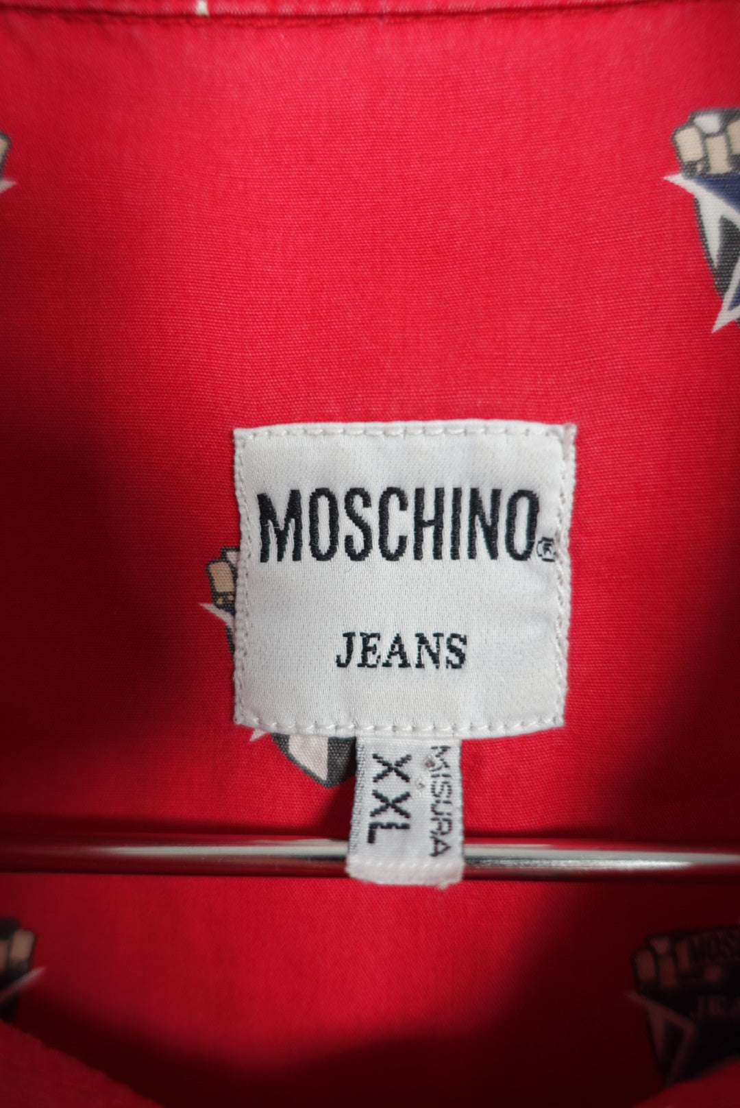 Vintage Moschino Jeans Star Print Shirt
