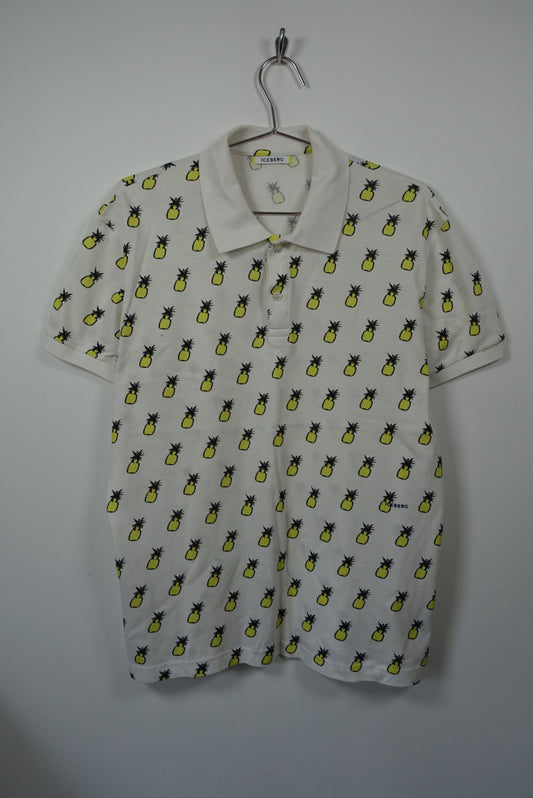 Iceberg Pineapple Polo Shirt