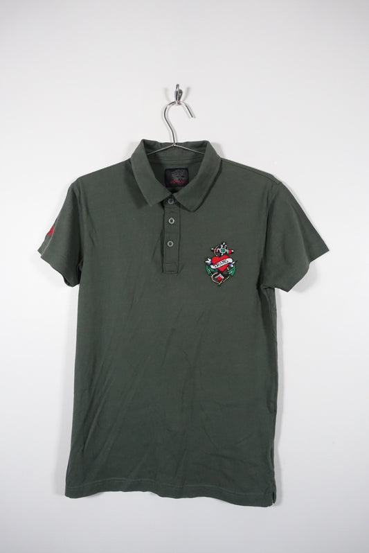 Ed Hardy Spellout Polo Shirt