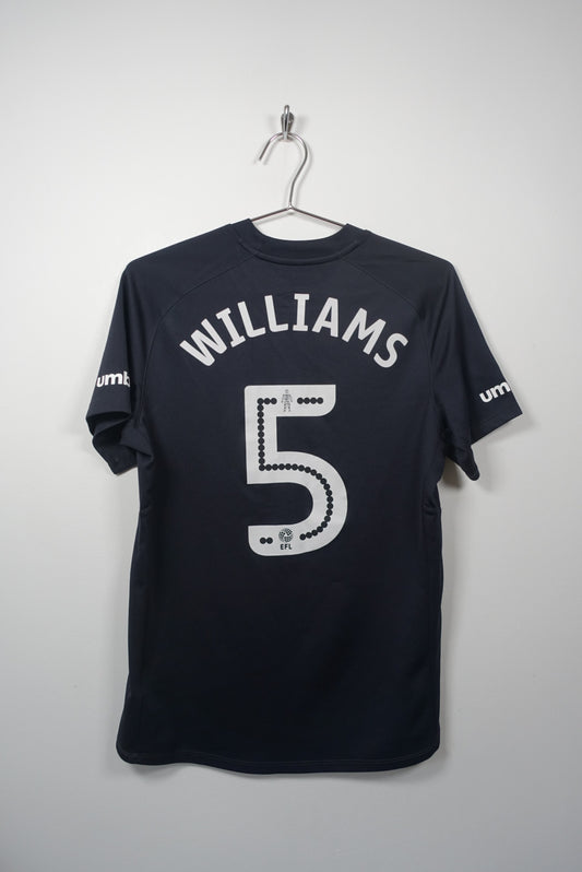 Blackburn Rovers 2016/2017 Away Football Shirt #5 Derek Williams