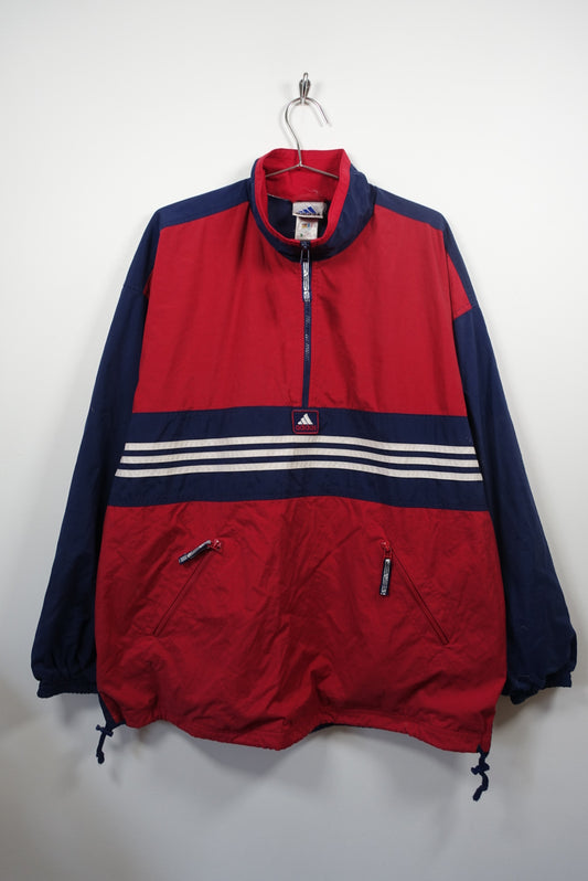 Vintage 1990s Adidas Quarter Zip Smock