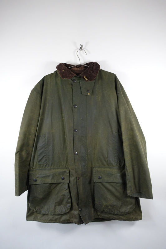 Vintage Barbour A400 Northumbria Wax Hooded Country Jacket